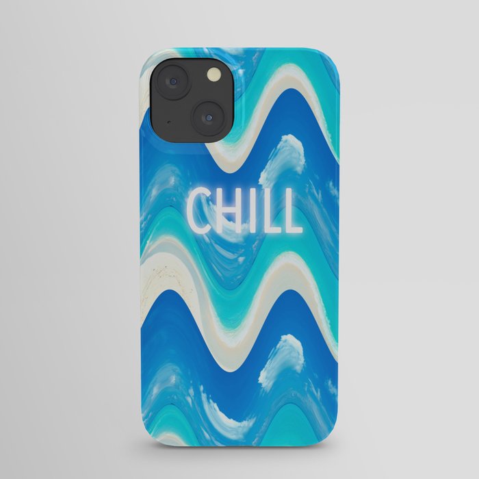 CHILL BEACH WAVE iPhone Case