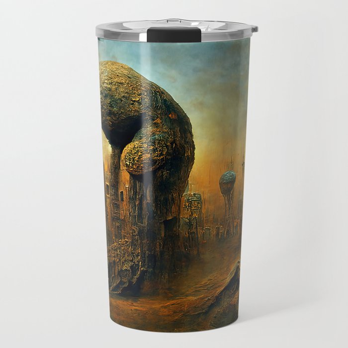 Alien City Travel Mug