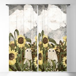 There's A Ghost in the Sunflower Field Again... Blackout Curtain