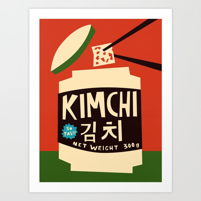 Kimchi Art Print