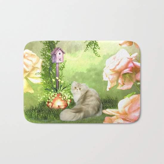 Cute cat Bath Mat