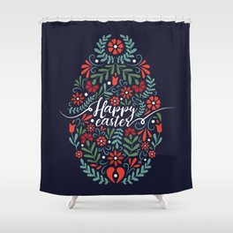 Happy Easter Shower Curtain