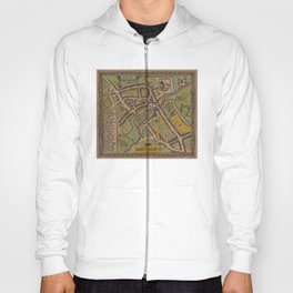 Vintage Map of Reading England (1611) Hoody