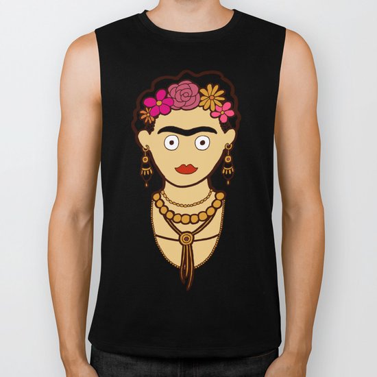 Frida Kahlo Biker Tank