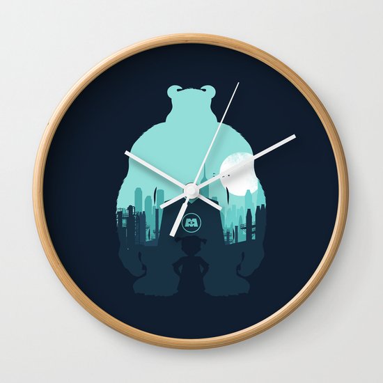 Welcome To Monsters, Inc. Wall Clock