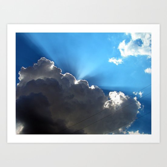 The glory Art Print