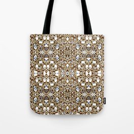 jewelry gemstone silver champagne gold crystal Tote Bag