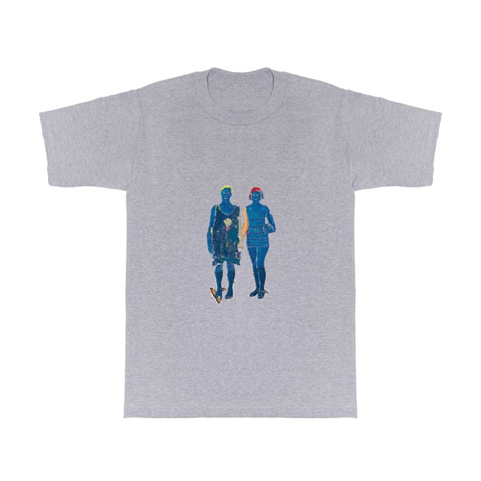 Boy and Girl from Mumu (Blue) T Shirt