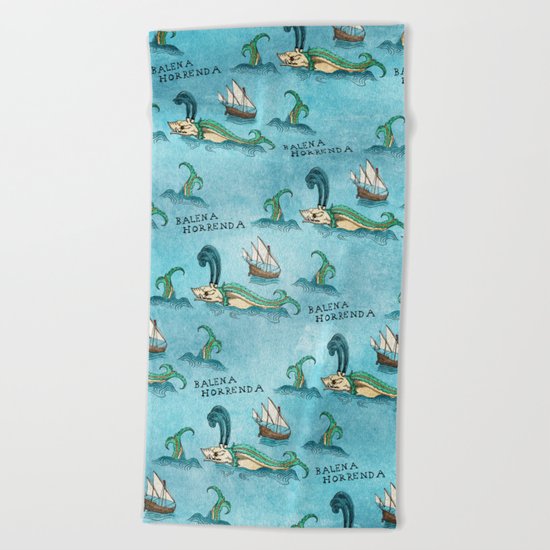 Balena Horrenda Beach Towel