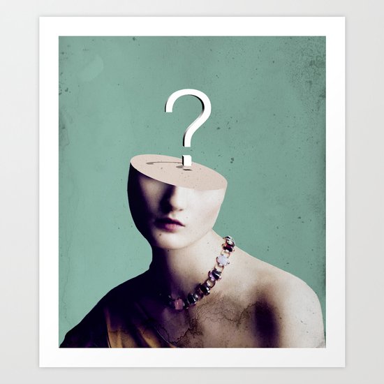Doubt Art Print