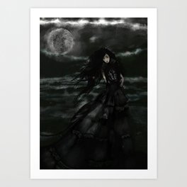 Lilith Moon Art Print
