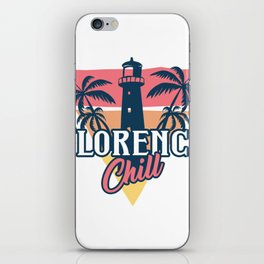 Florence chill iPhone Skin
