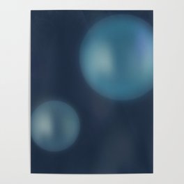 Pair of Bubbles Poster