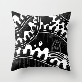 Shadow Tales: October Throw Pillow