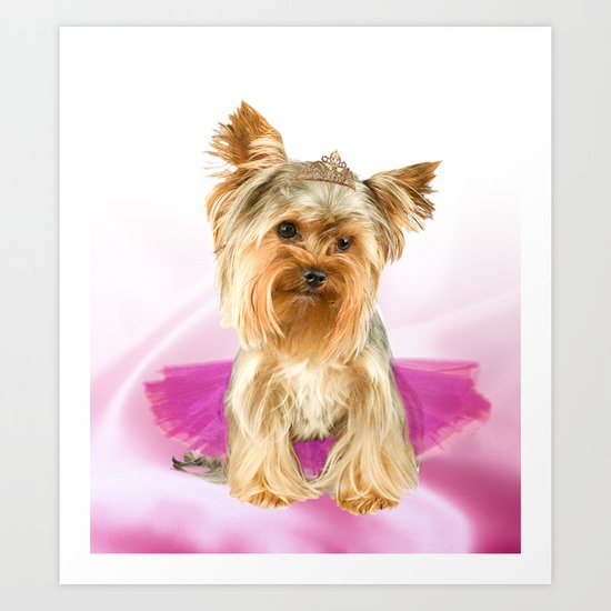 tutu cute Art Print