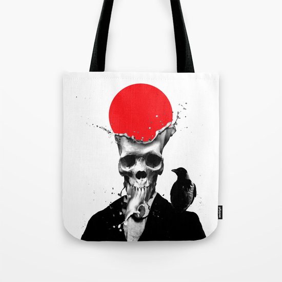 SPLASH SKULL Tote Bag