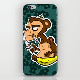 Groovy Monkey iPhone Skin