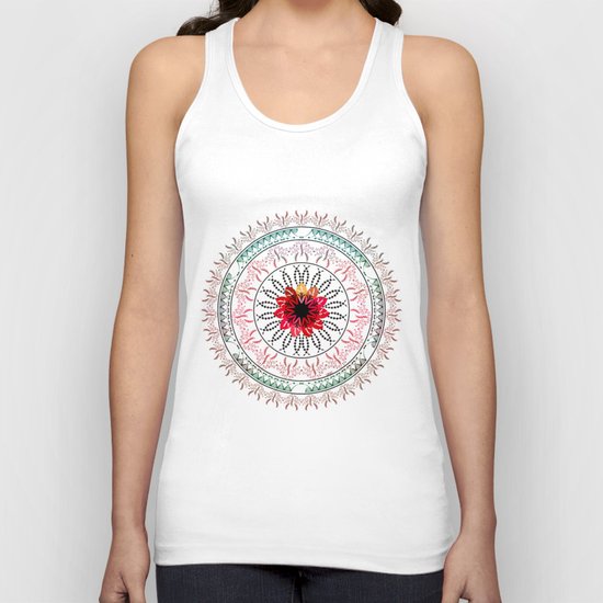 Mandala Unisex Tank Top