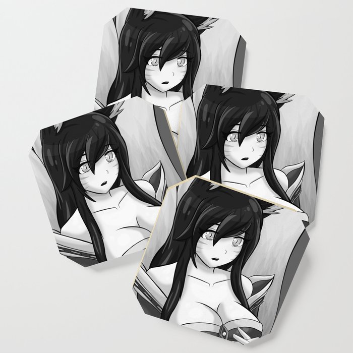 Ahri A Walla Pfp Coaster By Emilywalla Society6