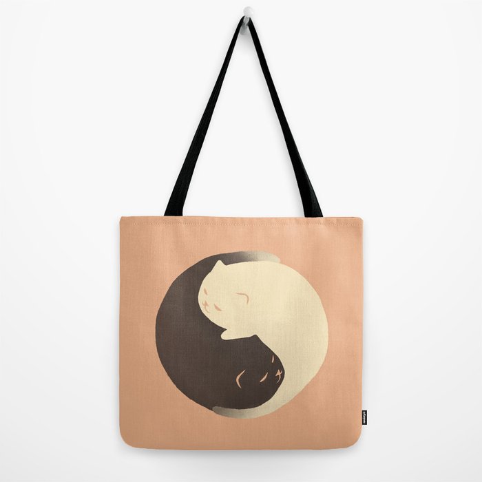 The hidden store kitten tote bag