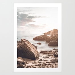 Coastal Sunset Art Print