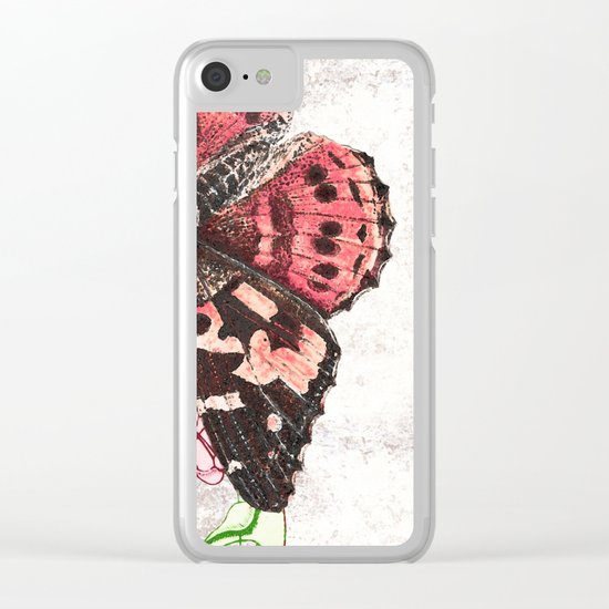 Treading lightly Clear iPhone Case