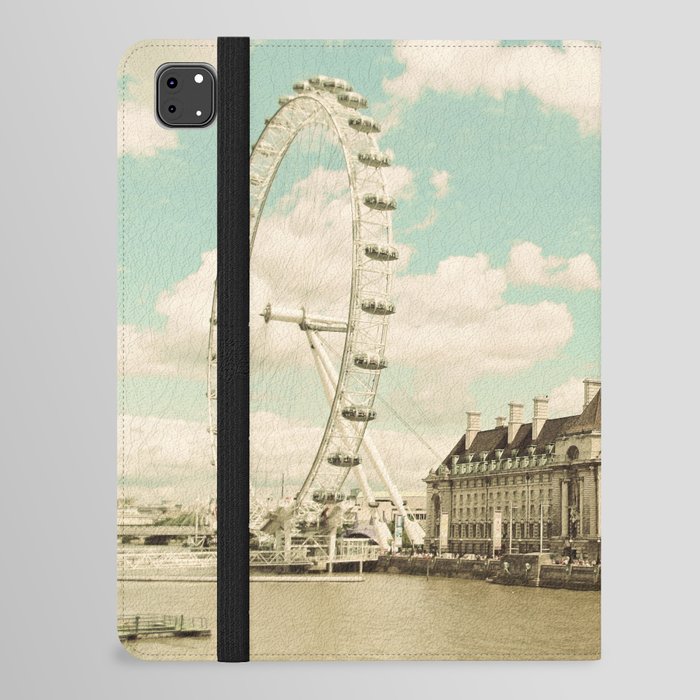 London Eye Love You iPad Folio Case