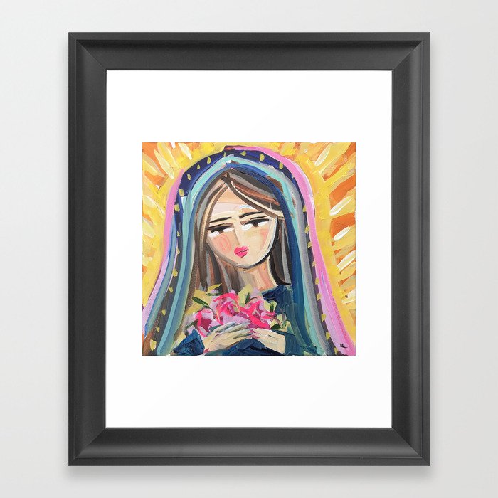 Our Lady Of Guadalupe Framed Art Print