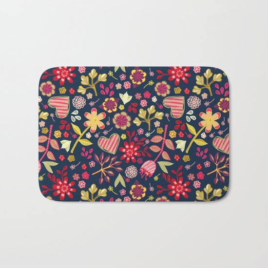 Wildflowers Bath Mat