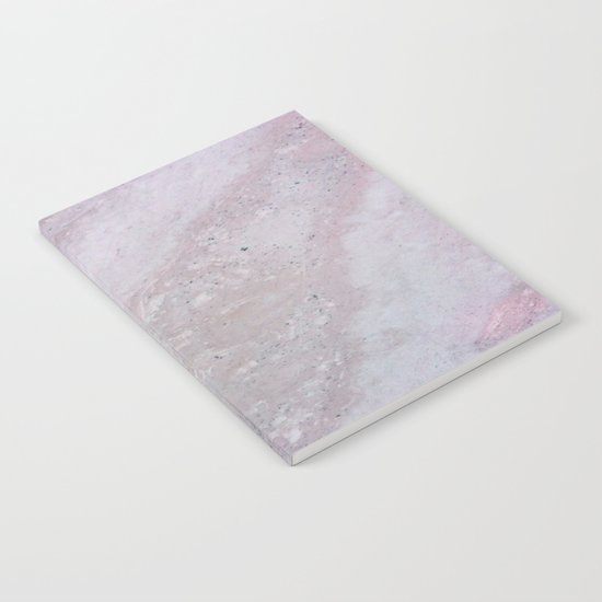 Elegant Pink Polished Marble Notebook