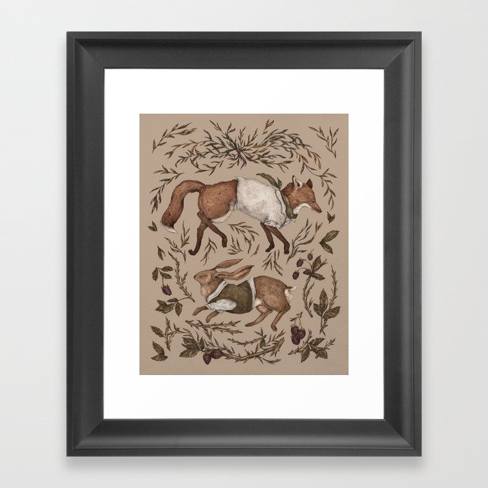 Tricksters Framed Art Print