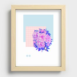 [DIGITAL FLOWERS] Recessed Framed Print