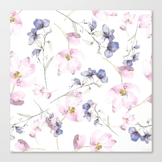 flower fairy Canvas Print