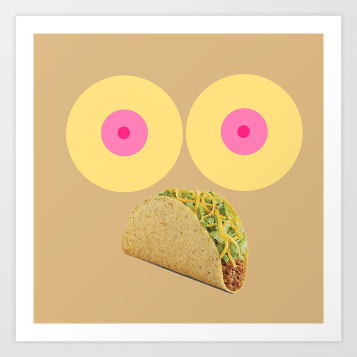 Feminist Taco Art Print