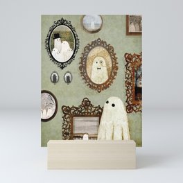 There's A Ghost in the Portrait Gallery Mini Art Print