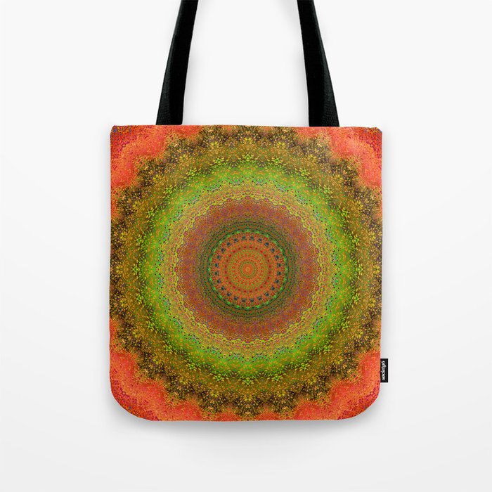 Colorful Kaleidoscope Tote Bag