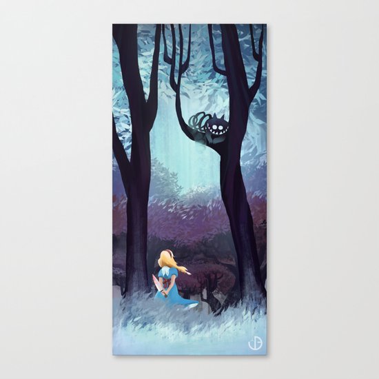 Alice in Wonderland Canvas Print