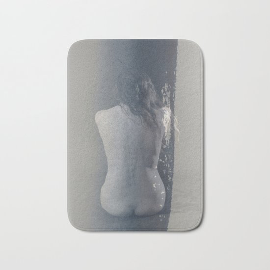 Woman`s body Bath Mat