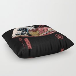 Great Ramen Wave Floor Pillow