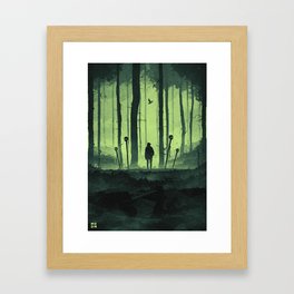 Mysteriously Lost Framed Art Print