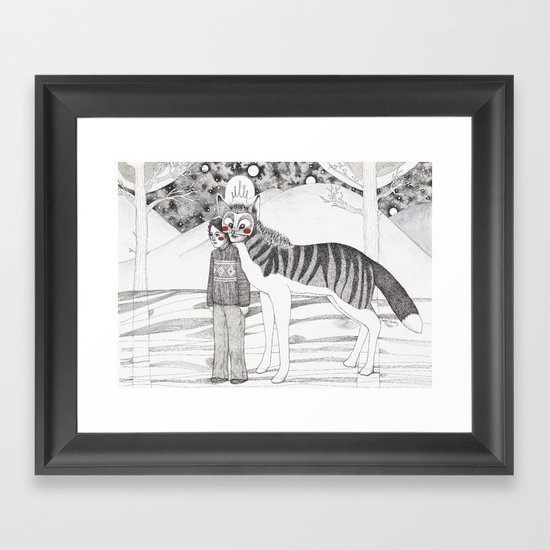 Andres Framed Art Print
