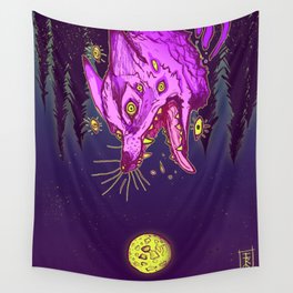 Eat the Moon Wall Tapestry