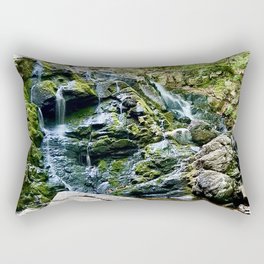Waterfall in the Valley Rectangular Pillow