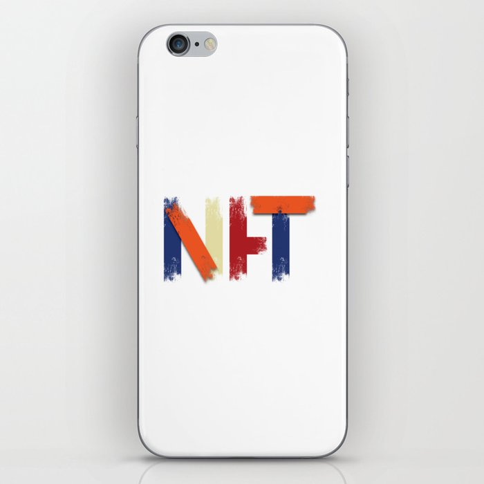 NFT art iPhone Skin