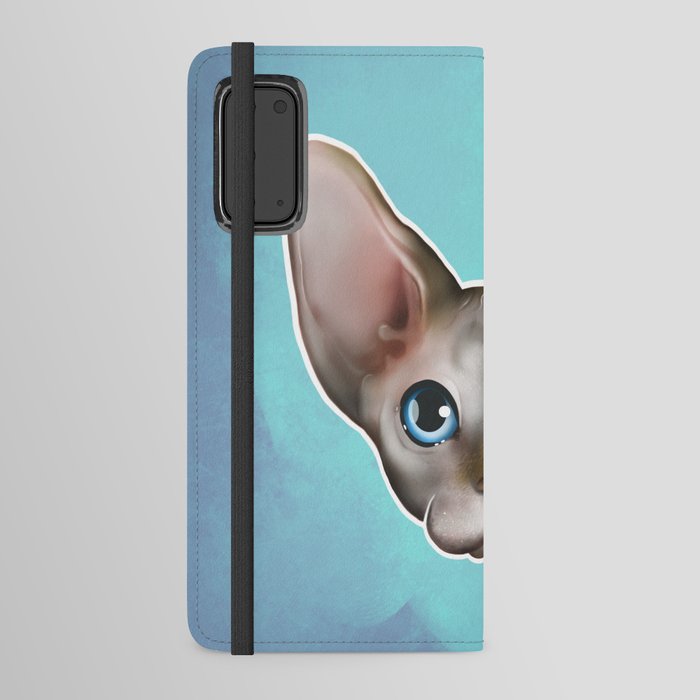 Wild sphynx Android Wallet Case