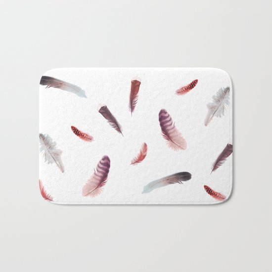 feathers Bath Mat