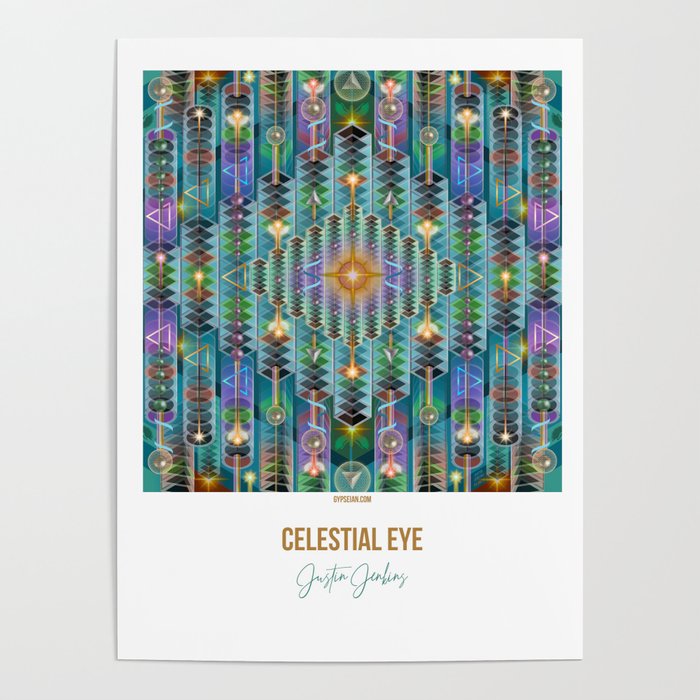 Celestial Eye Poster