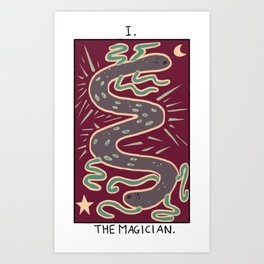 1. The Magician Art Print