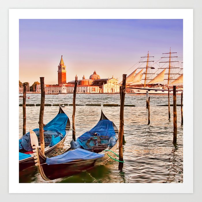 Capturing Venice Italy Art Print
