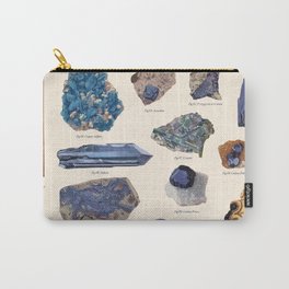 Vintage Crystals Chart Carry-All Pouch